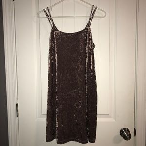 Velvet Flowy Dress